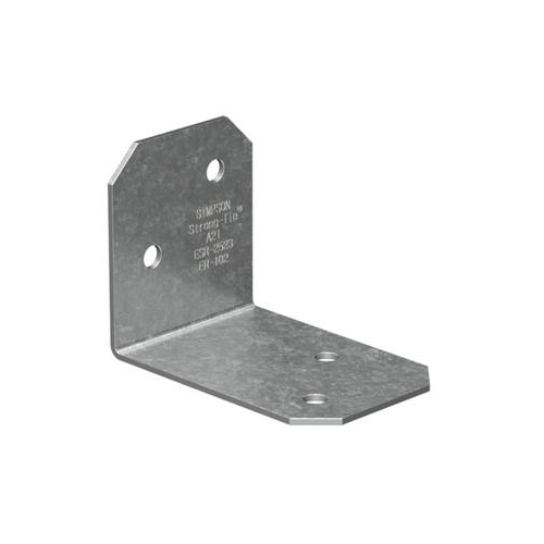 2" x 1-1/2" x 1-3/8" Galvanized Angle