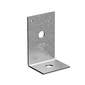 2" x 3-7/8" x 2-1/2" Galvanized Angle