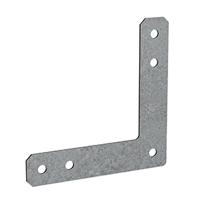 HL 12" x 12" 7-Gauge Galvanized Heavy L Strap