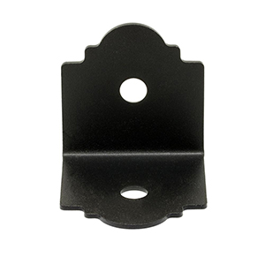 Galvanized Black Powder-Coated 90&deg; Angle for 4x