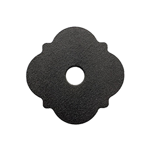 ZMAX Galvanized Steel Black Powder-Coat Decorative Washer