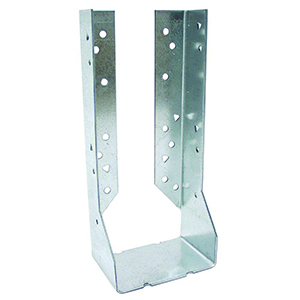 HUC ZMAX Galvanized Face-Mount Concealed-Flange Joist Hanger for 4x10