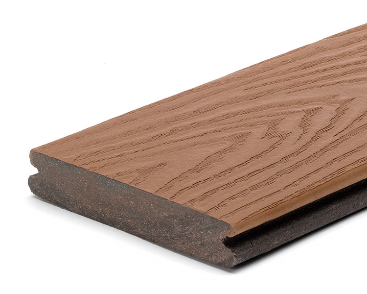 1" x 5-1/2" Trex Select Grooved Edge Composite Decking Saddle	