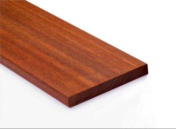 1" x 6" Batu Red Hardwood Decking