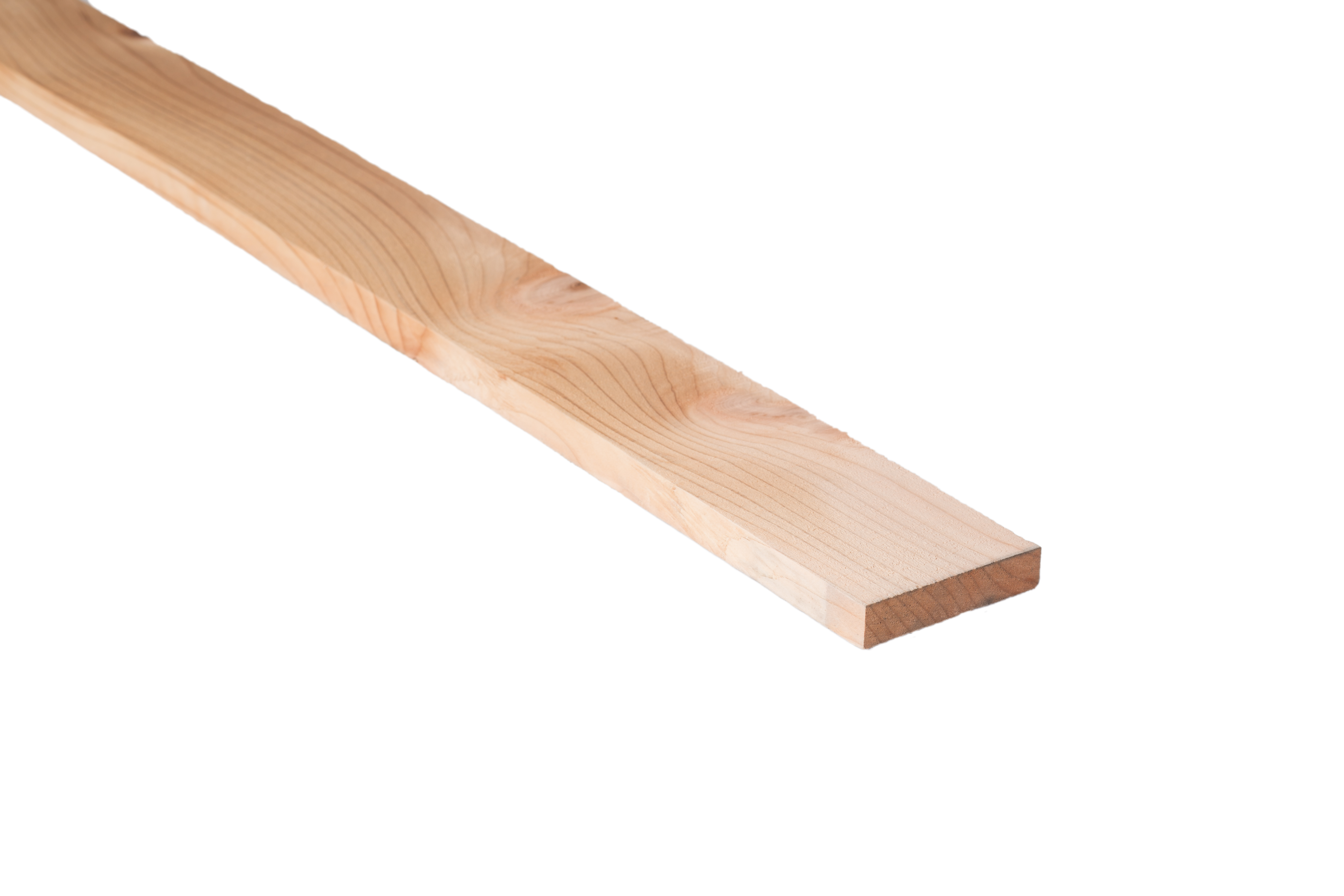 1" x 4" Construction Heart Rough Redwood