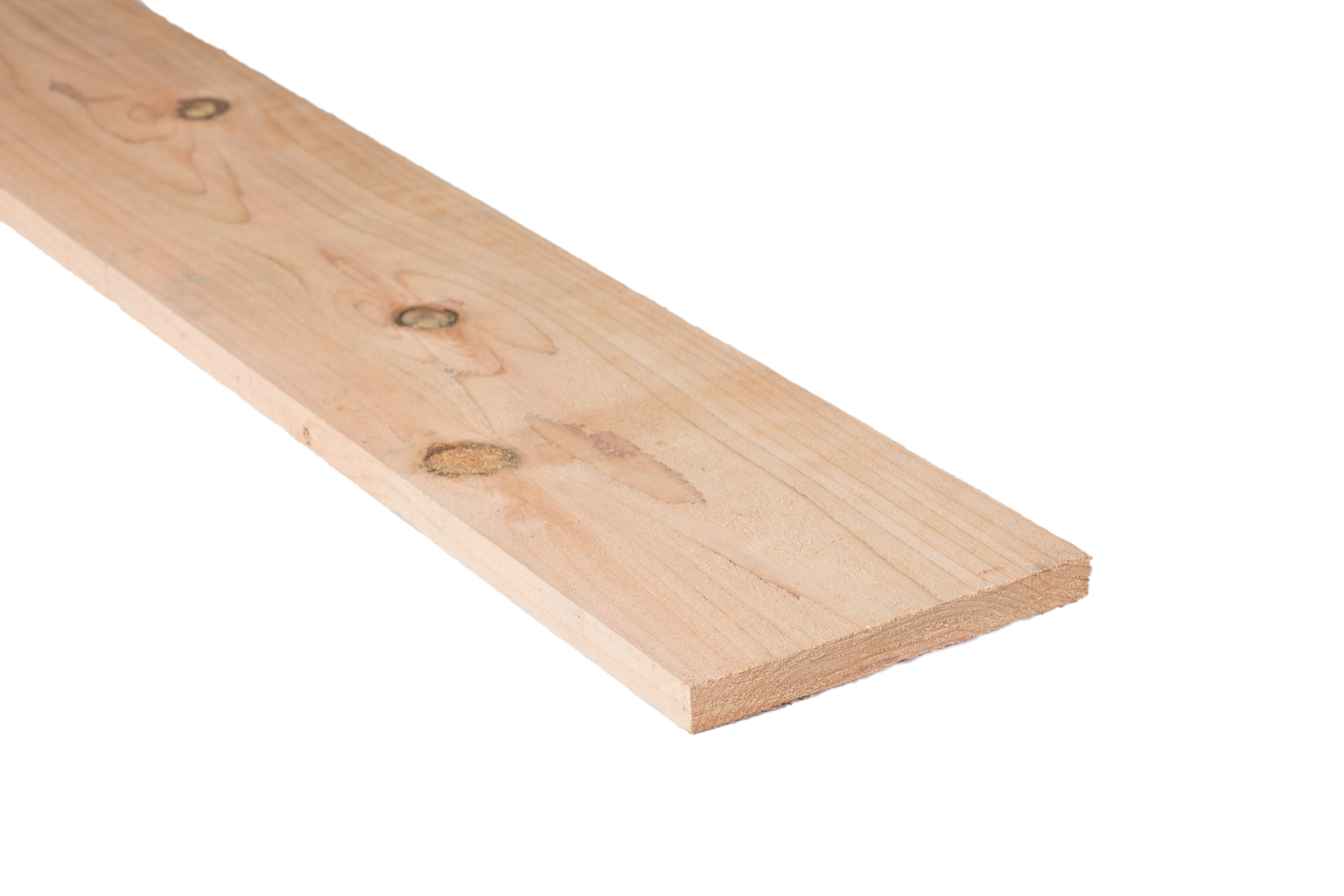 1" x 8" Construction Heart Rough Redwood