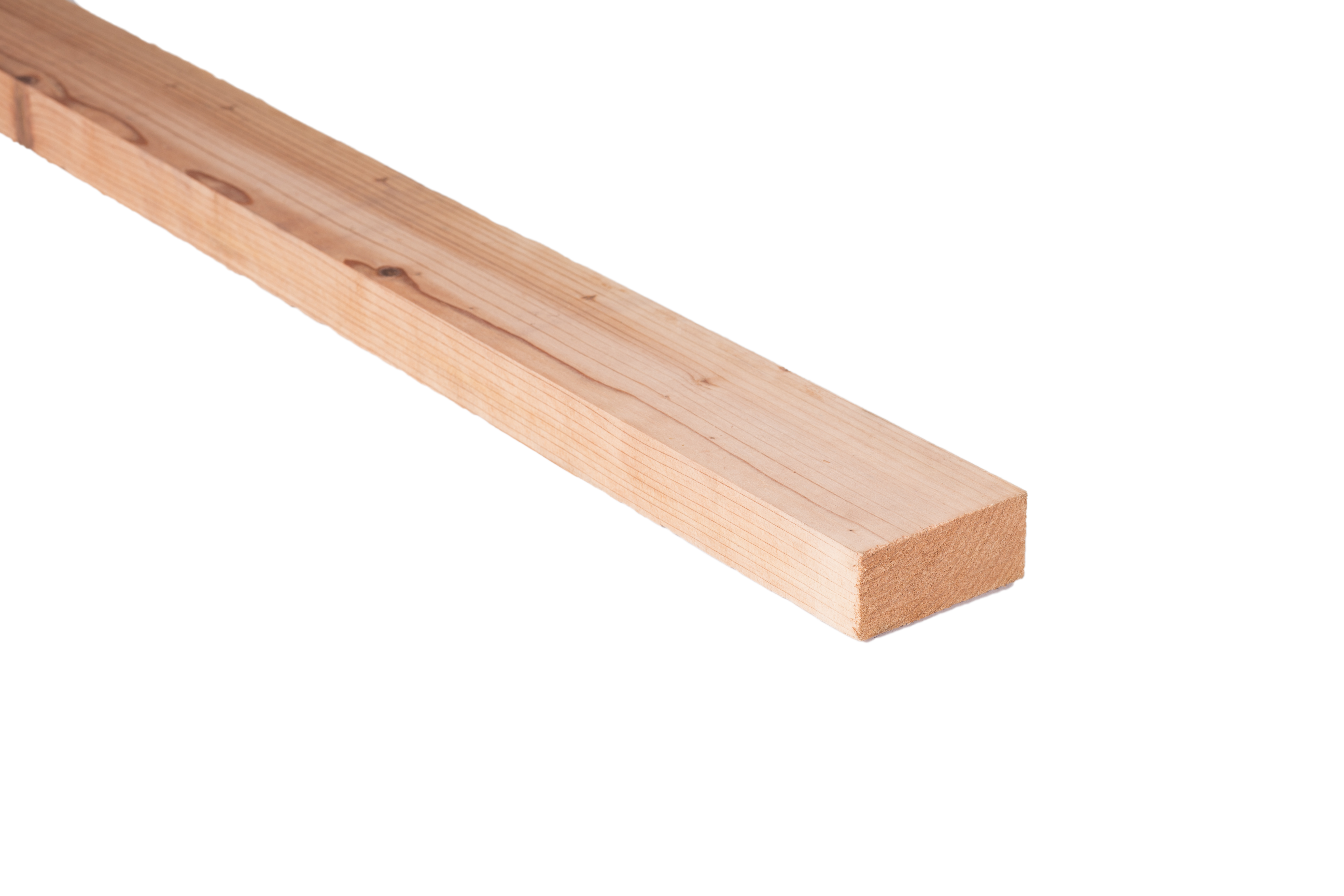 2" x 4" Construction Heart Rough Redwood