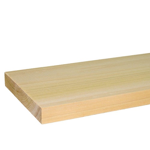 1" x 6" Poplar Hardwood S4S