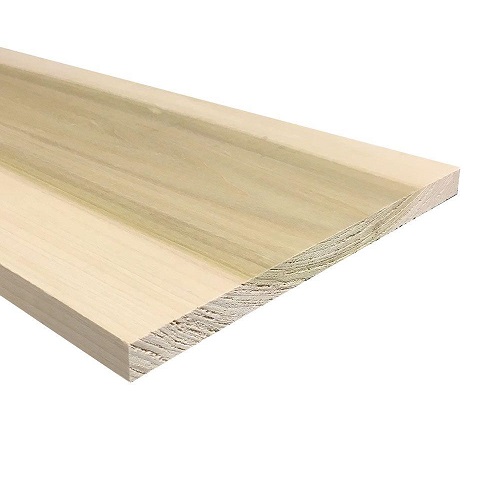 1" x 12" Poplar Hardwood S4S