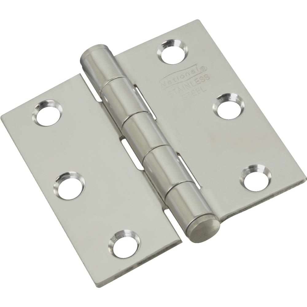HINGE SC STAINLESS 2-1/2" PK2