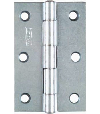 HINGE SC NARROW TP ZINC 3" PK2