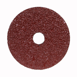 4.5" X 7/8" FIBER SAND DISC-80G