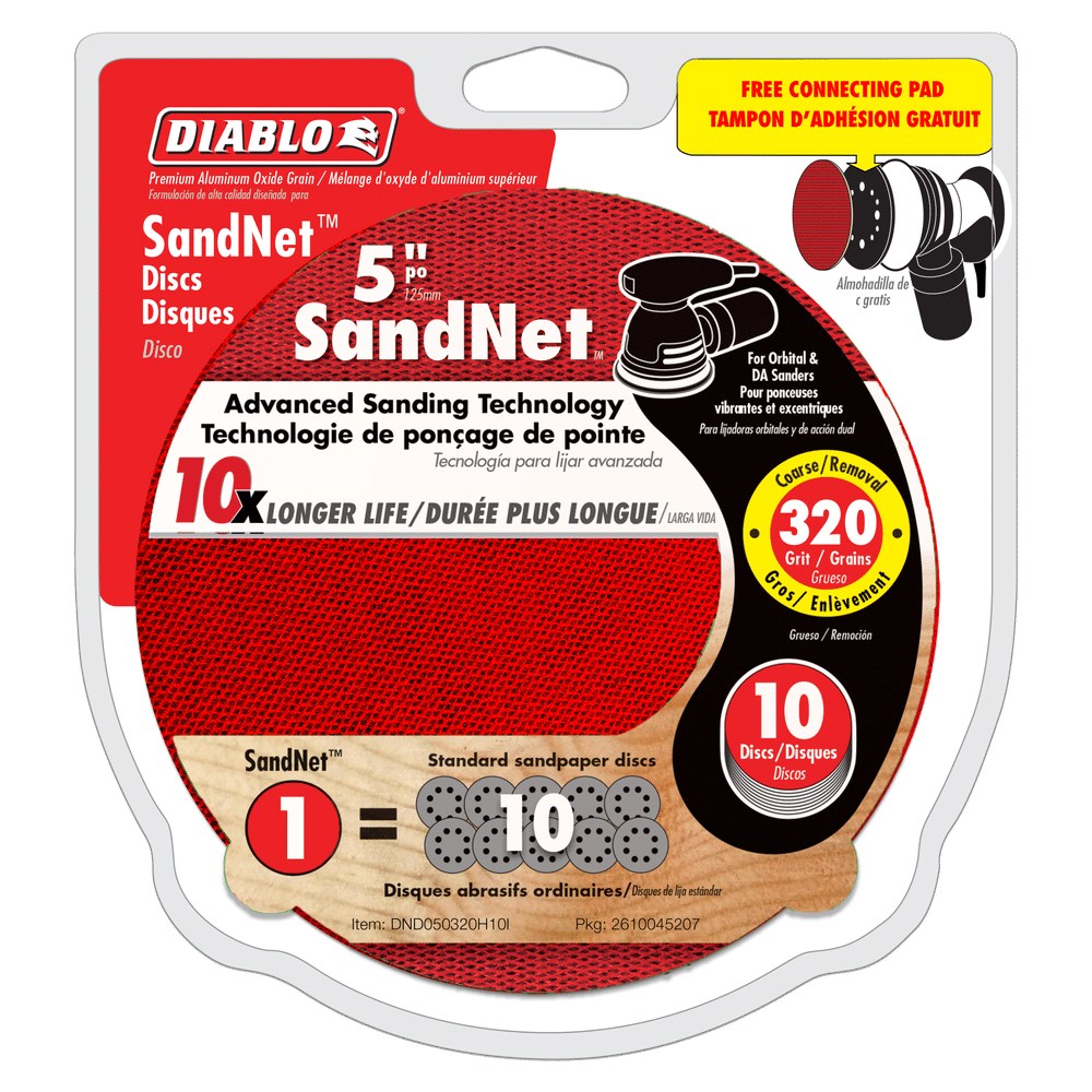 SANDNET 320G 5" DISC