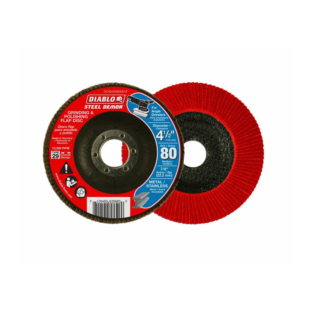 DB 4-1/2 FLAP DISC 80G CN NH