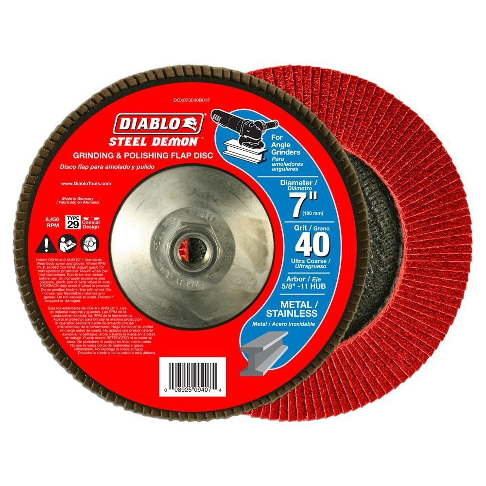 DB 7" FLAP DISC 40G