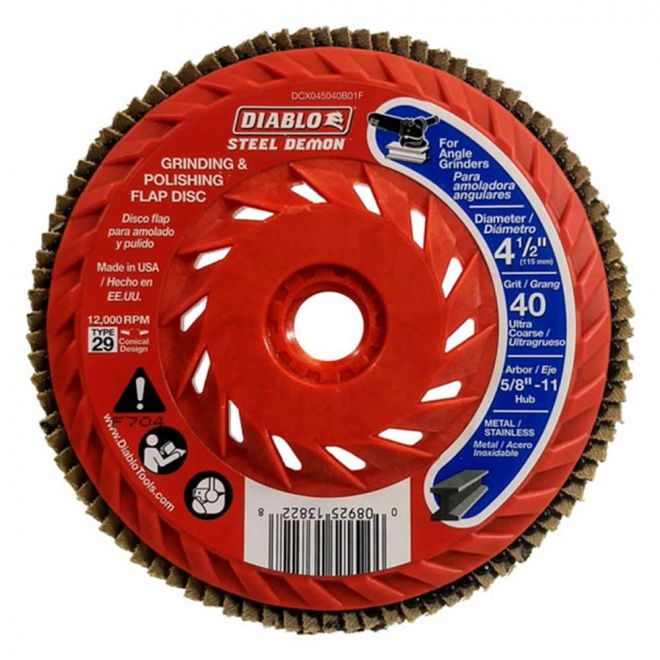 DIABLO FLAP DISC INTER HUB 40G