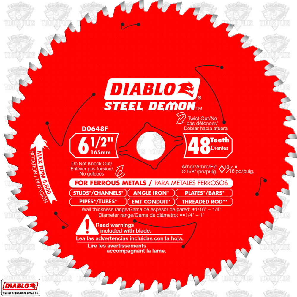 6-1/2 X 48 FERROUS METAL BLADE