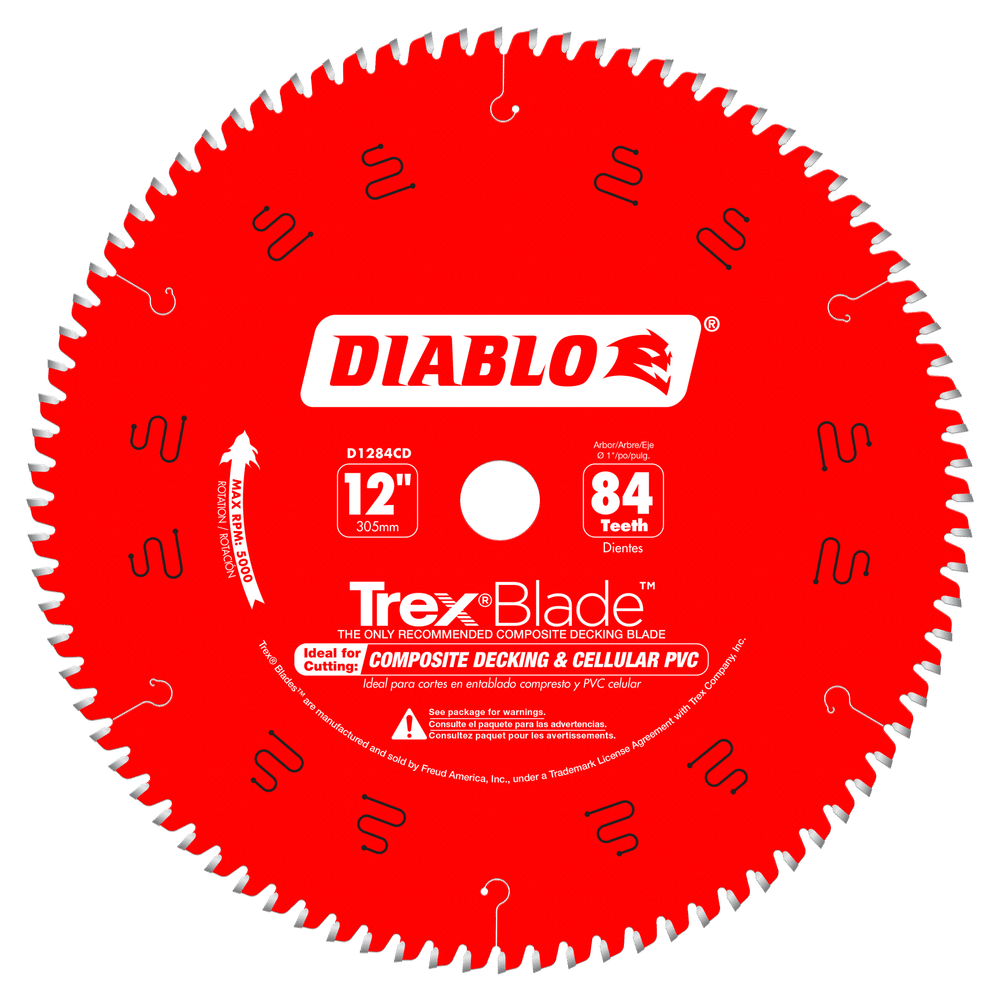 DIABLO 12" 84T TREX BLADE