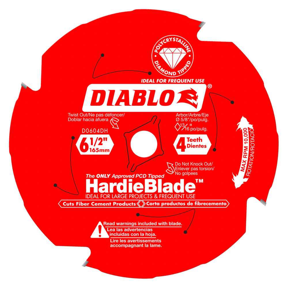 6-1/2 X 4T FIBERCEMENT BLADE