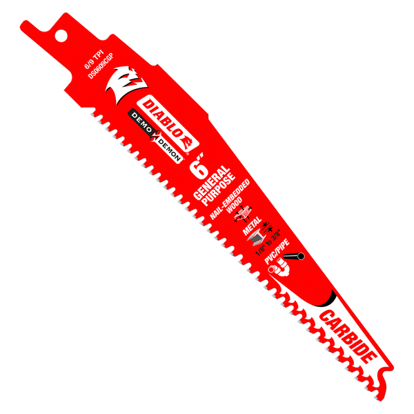 DIABLO 6" CARBIDE GP BLD PK10