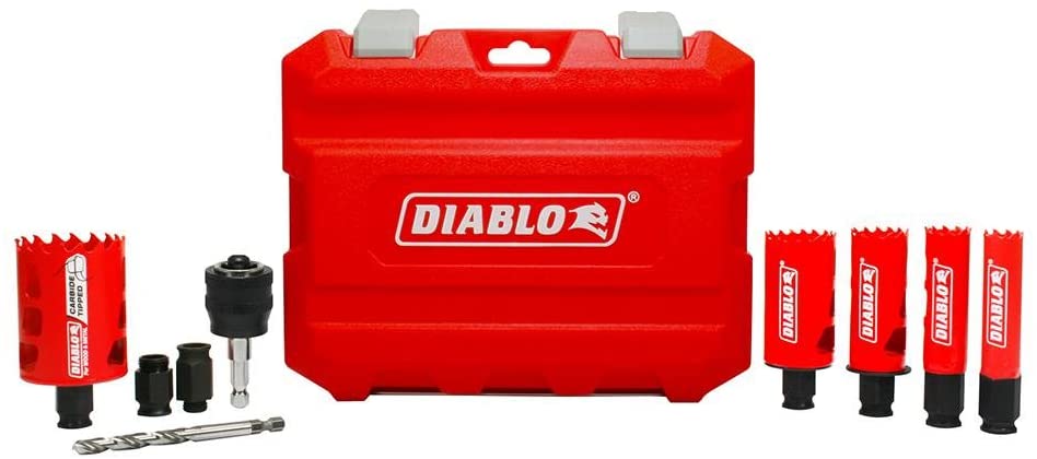 DIABLO BI-M GP HOLE SAW SET 9PC