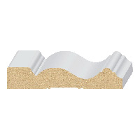 11/16" x 3-1/4" Monterey Casing Moulding Primed MDF