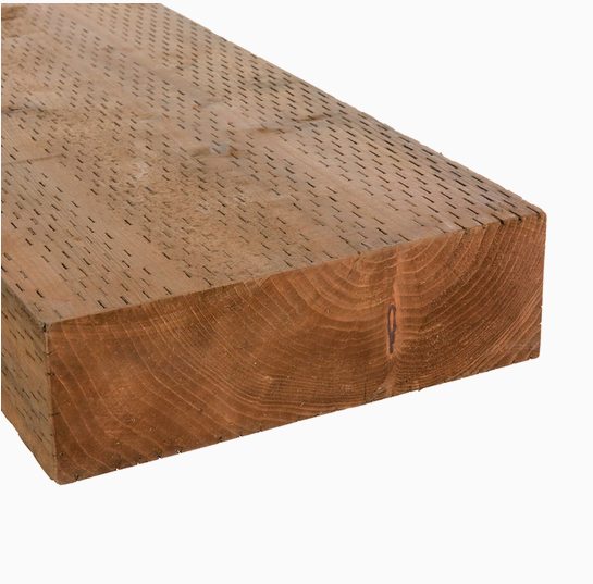 4" x 12" Pressure-Treated .40 CA-C Doug Fir Brown