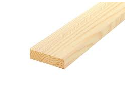 1" x 4" C and Better Kiln-Dried Pine S4S