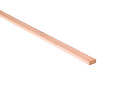 1" x 2" B Grade Redwood S4S