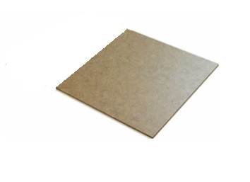 1/4" x 4' x 4' Tempered Masonite Fiberboard S1S