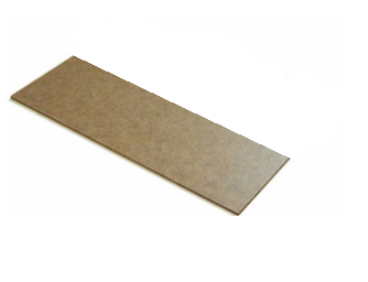 1/8" x 2' x 8' Tempered Masonite Fiberboard S1S