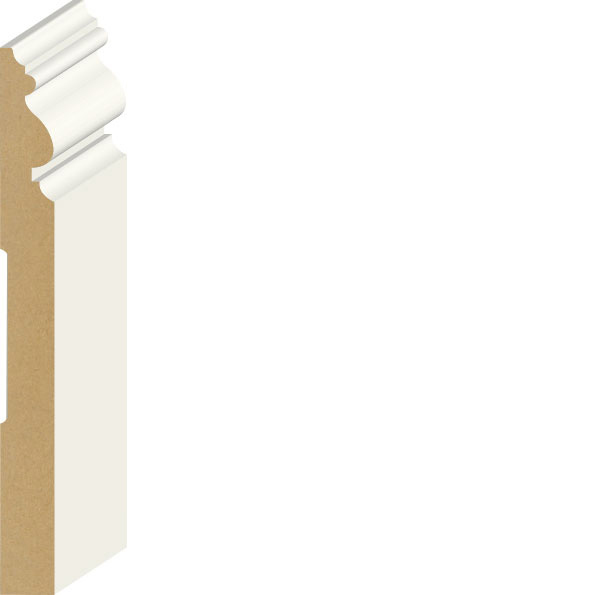 9/16" x 5-7/16" Santa Fe Base Primed MDF