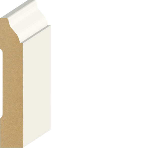 9/16" x 3-1/4" Coronado Base Primed MDF