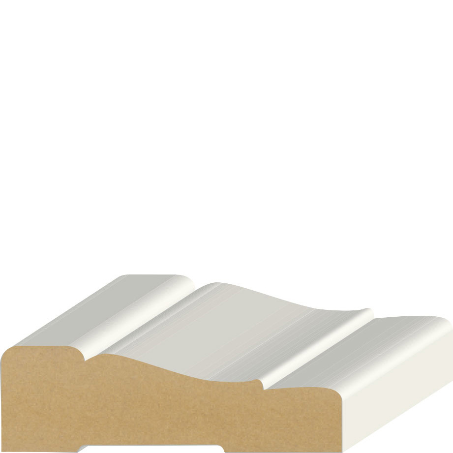 5/8" x 2-1/4" Colonial Casing Primed MDF