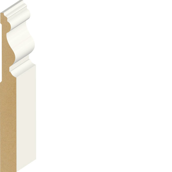 5/8" x 6" Imperial Base Primed MDF