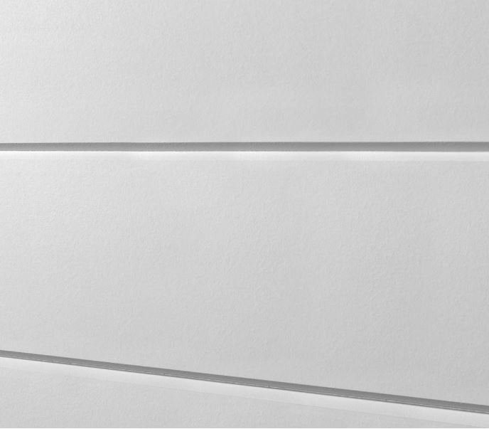 5/8" x 8-1/4" - 12' Hardie Primed Artisan V-Rustic Smooth Siding