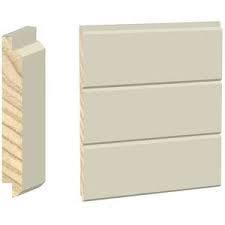 1" x 10" Primed Pine V Rustic Finger Jointed Trim Board	