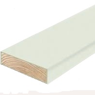 2" x 6" Pressure Treated Finger Jointed Primed Pine S1S2E
