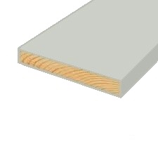 2" x 12" Pressure Treated Finger Jointed Primed Pine S1S2E