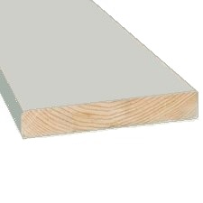 2" x 10" Pressure Treated Finger Jointed Primed Pine S1S2E