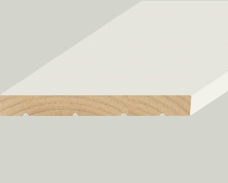 11/16" x 5-1/4" Primed Pine Interior Door Jam