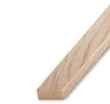 7/16" x 1-1/4" OAK Round Edge Stop
