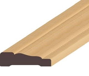 2-1/4" Oak Moulded Casing