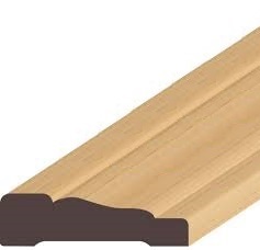 5/8" x 2-1/4" Pine Moulded Casing