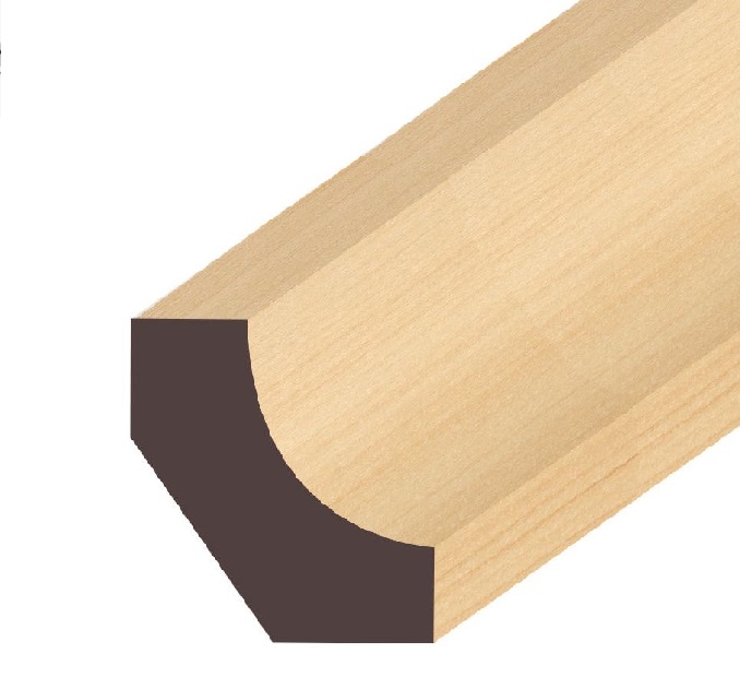 11/16" x 1-3/4" Pine Sprung Cove