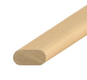 3/8" X 3/4" Pine Parting Bead