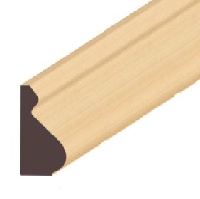 9/16" x 1-3/8" Pine Coronado Cap