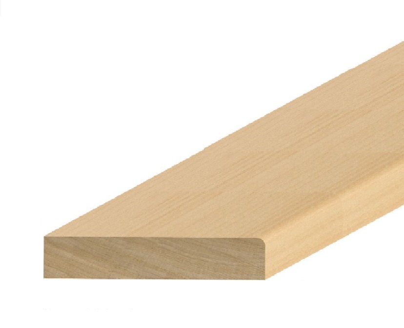 1-5/8" Pine Round Edge Stop