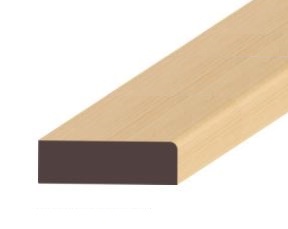 1-3/8" Pine Round Edge Stop