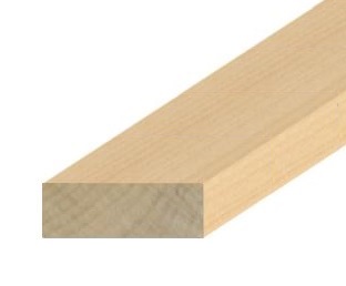 1/2" x 1-1/2" Clear Pine